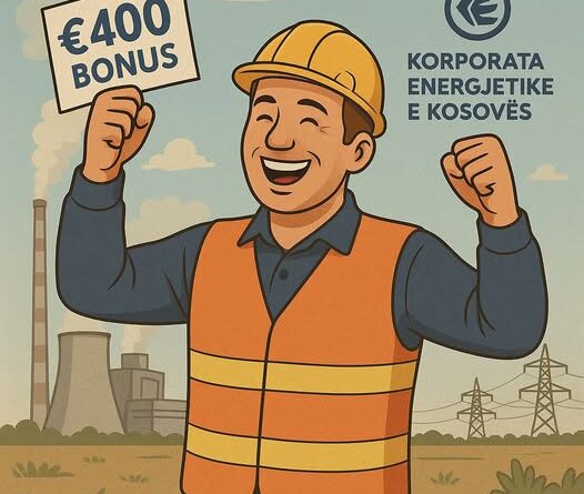 Punëtorët e KEK-ut do të marrin 400 euro bonus