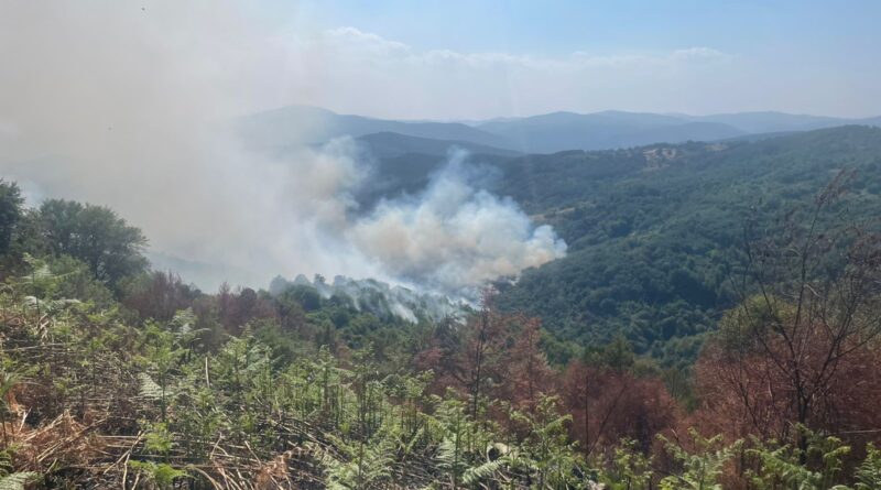 87 vatra zjarri të regjistruara në Kosovë, 8 prej tyre ende aktive