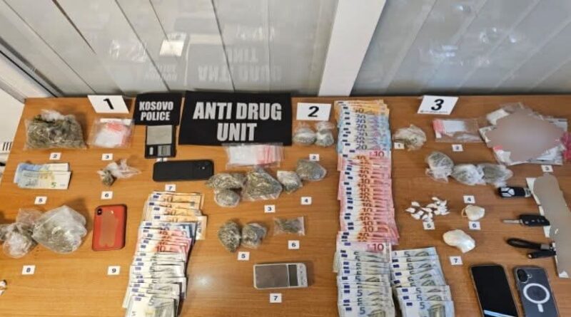 Arrestohen tre persona në Mitrovicë për shit-blerje të drogës