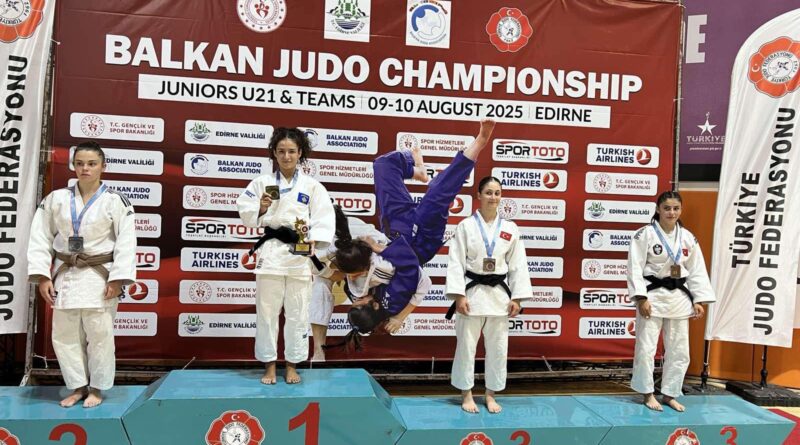 Xhudistja Erlule Musaj i sjell Kosovës medaljen e Artë