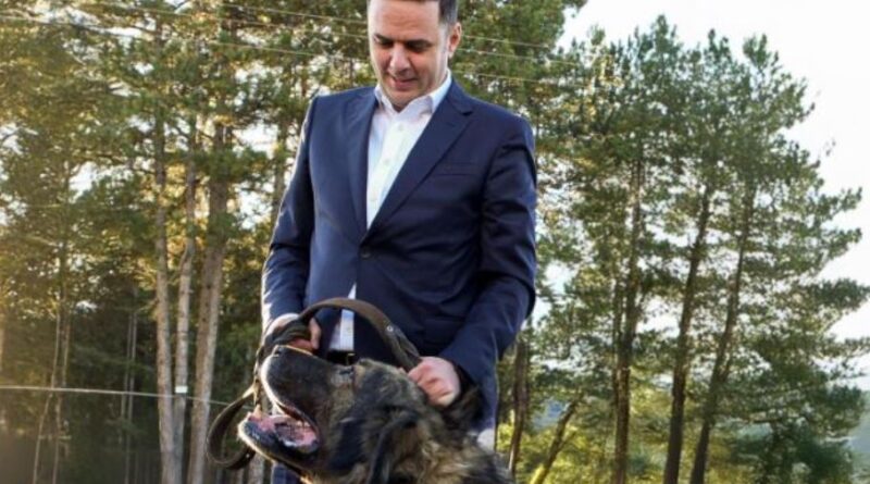 Abdixhiku shfaqet pranë qenit të Sharrit, çka po paralajmëron?