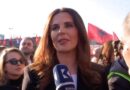 Vlora Çitaku në protestën për ish-krerët e UÇK-së: Jam këtu si shqiptare, jo si zyrtare politike