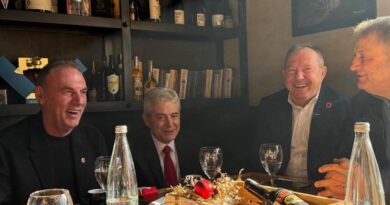 Protesta në Shkup i bën bashkë Limajn, Gucatin, Ahmetin dhe vëllanë e ish-presidentit Thaçi