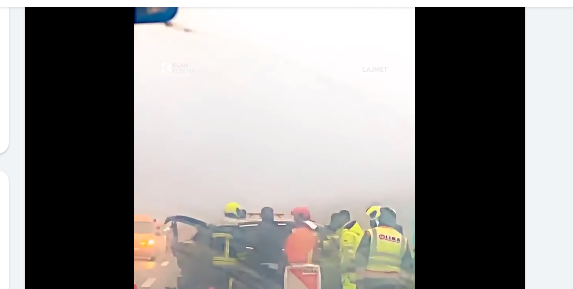 Tjetër aksident në autostradën “Ibrahim Rugova”, tek vendi i njejtë ku gjetën vdekjen dy shtetaset shqiptare