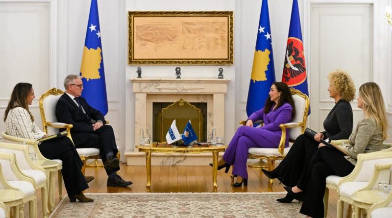 Osmani në takim me shefin e OSBE-së në Kosovë, kërkon konstituim sa më të shpejtë të institucioneve