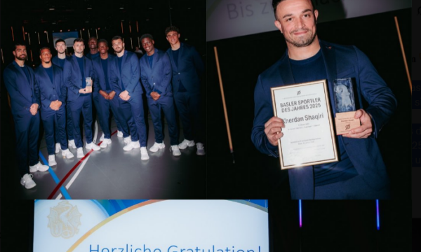 Xherdan Shaqiri zgjedhet sportisti i vitit në Basel