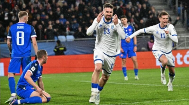 HISTORIKE: Kosova në finalen e play-offit për Botëror, e mposht Sllovakinë në Bratisllavë