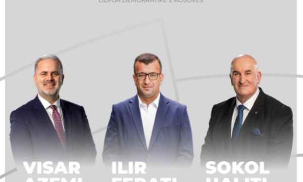 Lumir Abdixhiku emëron në pozita partiake Ilir Feratin, Sokol Halitin dhe Visar Azemin