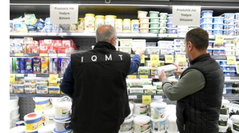 Mbyllet një operator ekonomik për produktet e qumështit