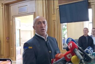 Ramush Haradinaj në përkrahje të marshit të 12 shtatorit: Çlirimtarët i presim në Kosovë