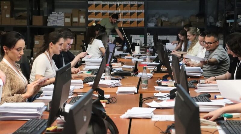 KQZ drejt përmbylljes së numërimit, kanë mbetur edhe tetë kuti votimi