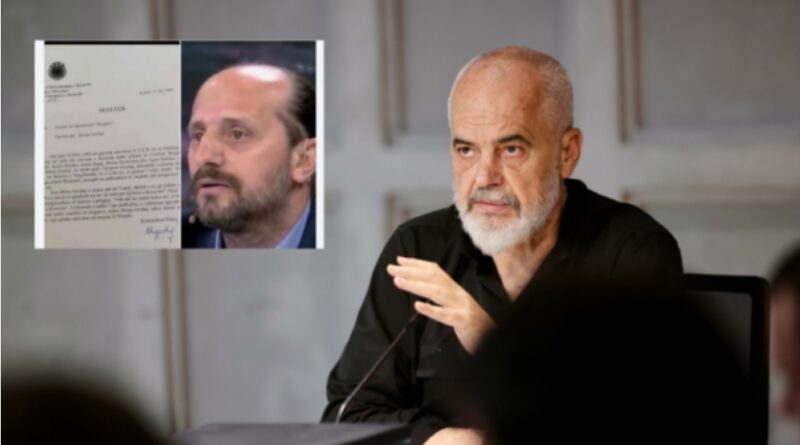 Rama publikon letrën e UÇK-së që thotë se Goxhaj refuzoi t’i bashkohet luftës në Kosovë, i bindur që Irani ka dorë në protestë
