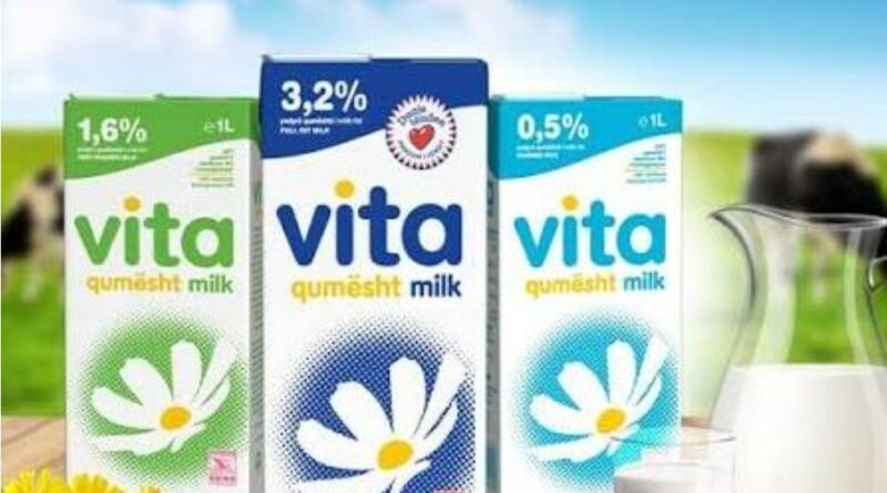 Qumështorja Vita: AUVK na i përcolli rezultatet e analizave, produktet tona s’përmbajnë as qumësht pluhur e as vaj palme