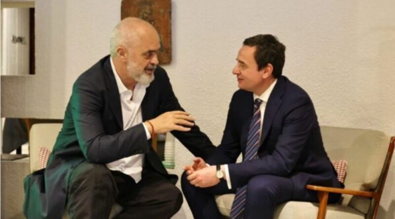 Edi Rama: Po të kishte kamera në takimet e mia me Albin Kurtin do habitej dynjaja, qëllimet i kemi të njejta por metodat e ndryshme